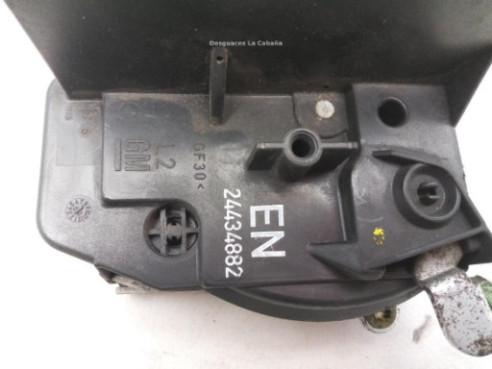 24434882 CERRADURA PUERTA LAT DEL IZQ OPEL CORSA C (X01) |Desguaces La Cabaña