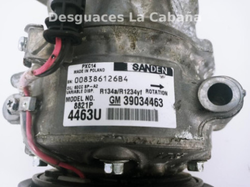 39034463 COMPRESOR AA OPEL ASTRA K (B16) |Desguaces La Cabaña