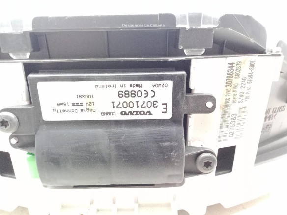 30710071,30786344, CUADRO INSTRUMENTOS VOLVO V50 (545) |Desguaces La Cabaña