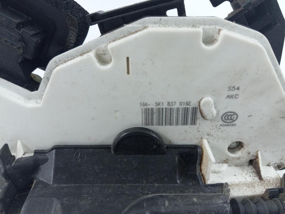 5K1837016E CERRADURA PUERTA LAT TRA DER SEAT LEON ST (5F8) |Desguaces La Cabaña