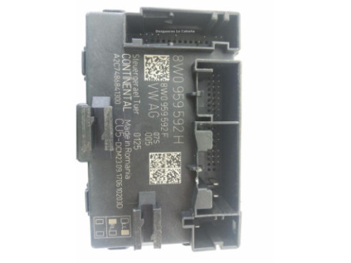 8W0959592H MODULO ELECTRONICO 7 AUDI A4 (8W2, B9) |Desguaces La Cabaña