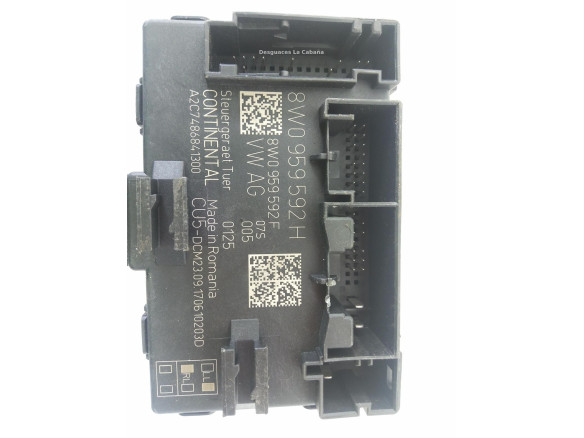 8W0959592H MODULO ELECTRONICO 7 AUDI A4 (8W2, B9) |Desguaces La Cabaña