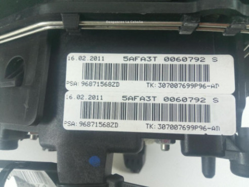 96871568ZD AIRBAG IZQ CITROEN C4 II (B7) |Desguaces La Cabaña