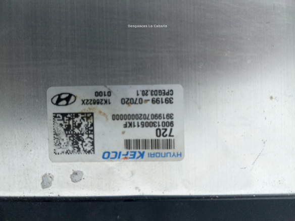 3919907020 CENTRALITA MOTOR HYUNDAI i30 (PDE, PD) |Desguaces La Cabaña