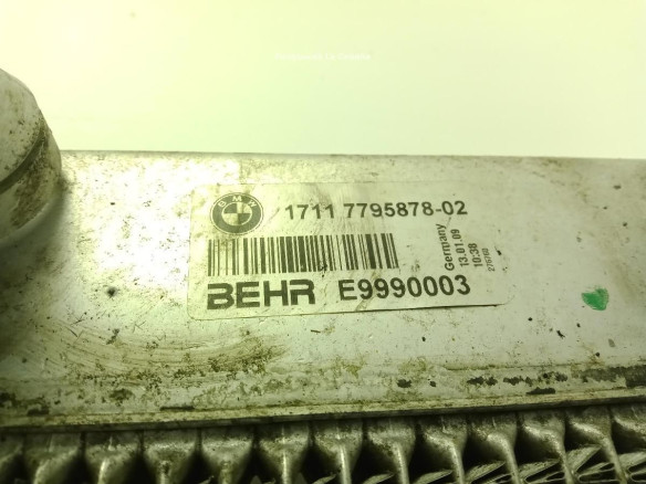 7795878 RADIADOR AGUA BMW 5 Touring (E61) |Desguaces La Cabaña