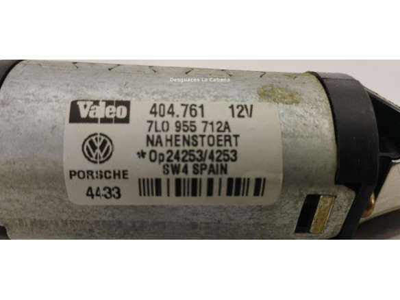 7L0955712A MOTOR LIMPIAPARABRISAS TRA VW TOUAREG (7LA, 7L6, 7L7) |Desguaces La Cabaña