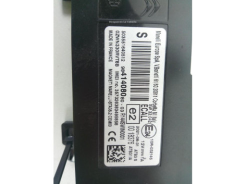 9841408080 MODULO ELECTRONICO 1 PEUGEOT 208 II (UB_, UP_, UW_) |Desguaces La Cabaña