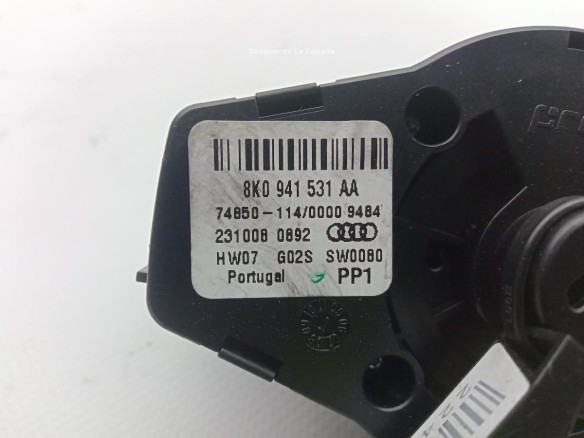 8K0941531AA CONMUTADOR LUCES AUDI A5 (8T3) |Desguaces La Cabaña