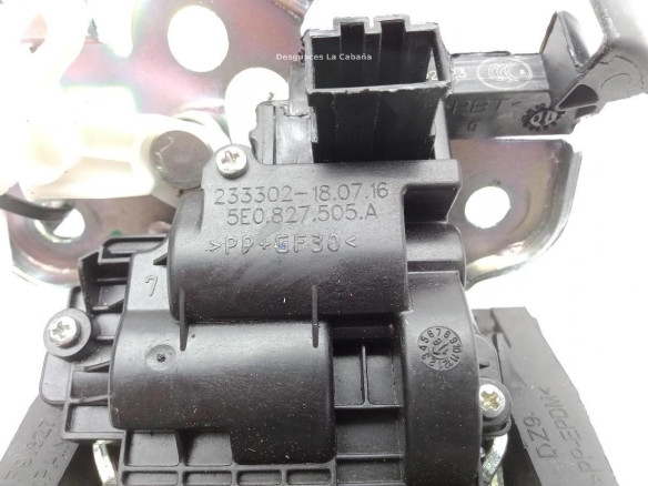 5E0827505A CERRADURA PORTON / TAPA MALETA SEAT LEON ST (5F8) |Desguaces La Cabaña