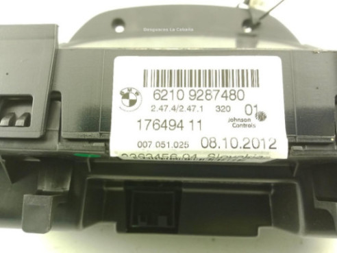 62109287480 CUADRO INSTRUMENTOS BMW 3 (F30, F80) |Desguaces La Cabaña