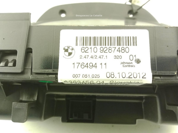 62109287480 CUADRO INSTRUMENTOS BMW 3 (F30, F80) |Desguaces La Cabaña