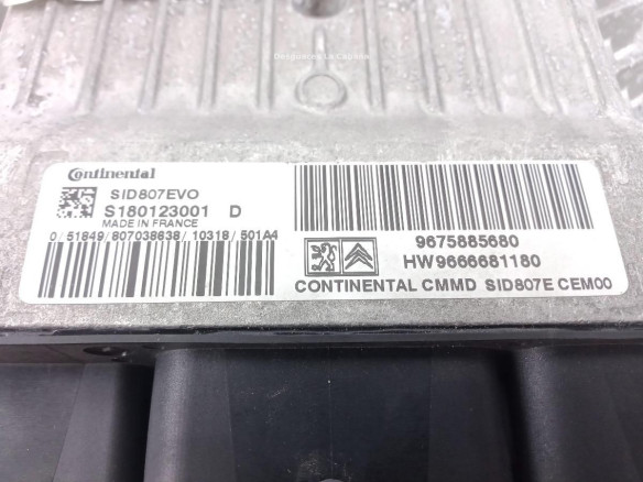 9675885680 CENTRALITA MOTOR CITROEN C4 II (B7) |Desguaces La Cabaña