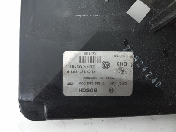 7L0121203F ELECTROVENTILADOR AUDI Q7 (4LB) |Desguaces La Cabaña