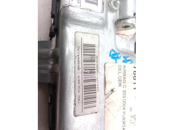 SinValor AIRBAG PUERTA LAT DEL DER MERCEDES BENZ CLASE C (W203) |Desguaces La Cabaña
