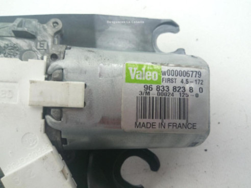 9683382380 MOTOR LIMPIAPARABRISAS TRA CITROEN C3 II |Desguaces La Cabaña