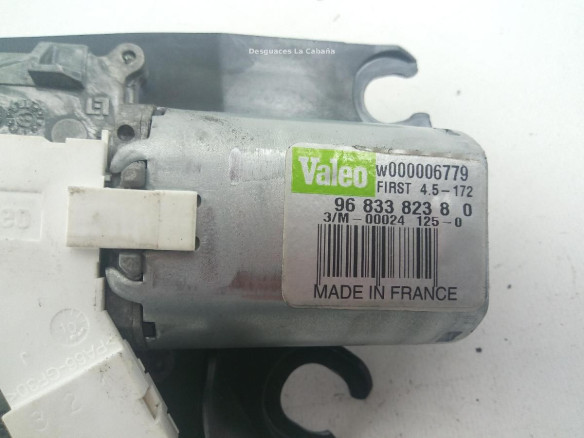 9683382380 MOTOR LIMPIAPARABRISAS TRA CITROEN C3 II |Desguaces La Cabaña