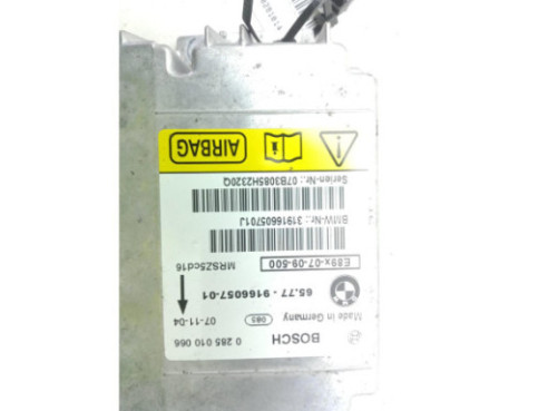 0285010066 CENTRALITA AIRBAG BMW 1 (E81) |Desguaces La Cabaña