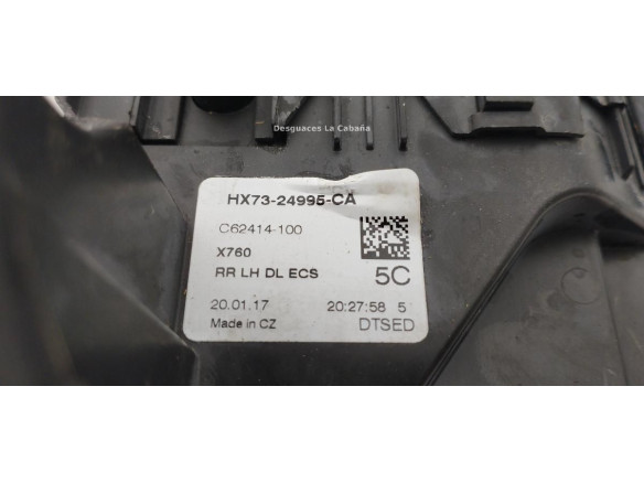 HX7324995CA CERRADURA PUERTA LAT TRA IZQ JAGUAR XE (X760) |Desguaces La Cabaña