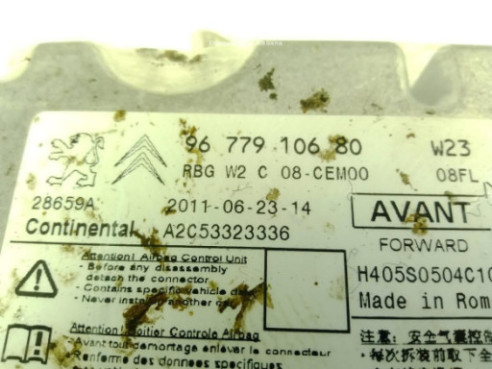 9677910680 CENTRALITA AIRBAG PEUGEOT 508 SW |Desguaces La Cabaña