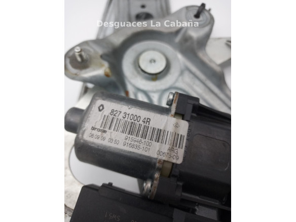 ELEVALUNAS PUERTA LAT TRA IZQ RENAULT SCÉNIC III (JZ0/1_) |Desguaces La Cabaña