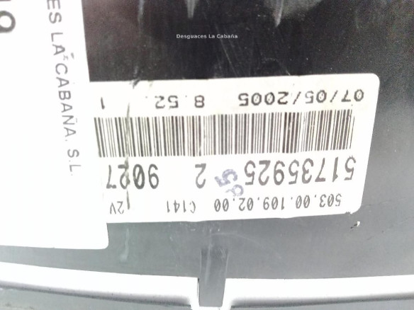 51735925, CUADRO INSTRUMENTOS FIAT CROMA (194_) |Desguaces La Cabaña