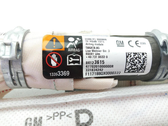 84123615 AIRBAG CORTINA DER OPEL INSIGNIA B Grand Sport (Z18) |Desguaces La Cabaña
