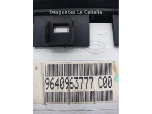 9640963777 DISPLAY PEUGEOT 307 (3A/C) |Desguaces La Cabaña