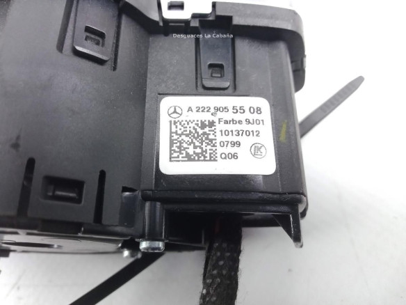 A2229055508 CONMUTADOR LUCES MERCEDES BENZ CLASE E (W213) |Desguaces La Cabaña
