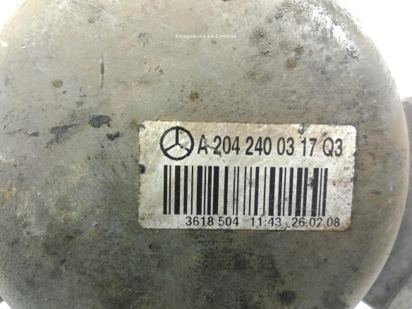 A2042400317Q3 SOPORTE MOTOR DER MERCEDES BENZ CLASE C T-Model (S204) |Desguaces La Cabaña