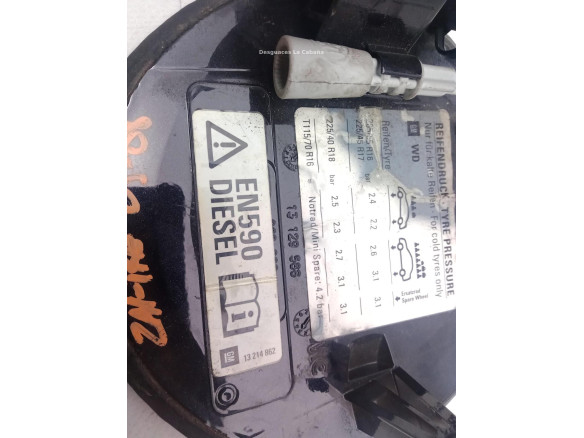 TAPA COMBUSTIBLE OPEL ZAFIRA B (A05) |Desguaces La Cabaña