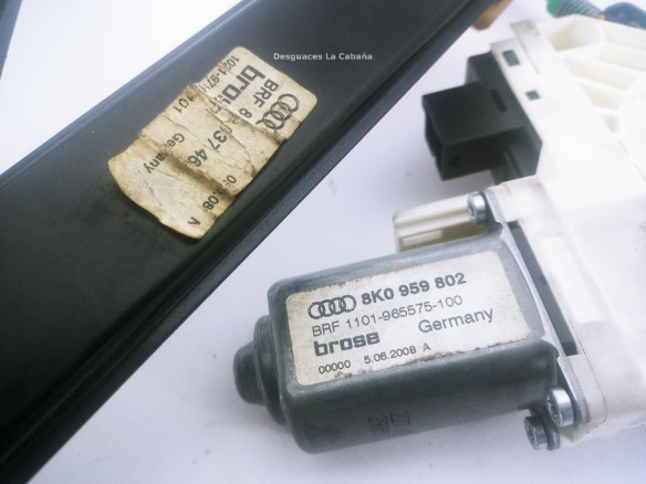 ELEVALUNAS PUERTA LAT DEL DER AUDI A4 Avant (8K5, B8) |Desguaces La Cabaña