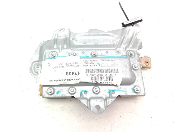 A2208600305 AIRBAG PUERTA LAT DEL IZQ MERCEDES BENZ CLASE S (W220) |Desguaces La Cabaña