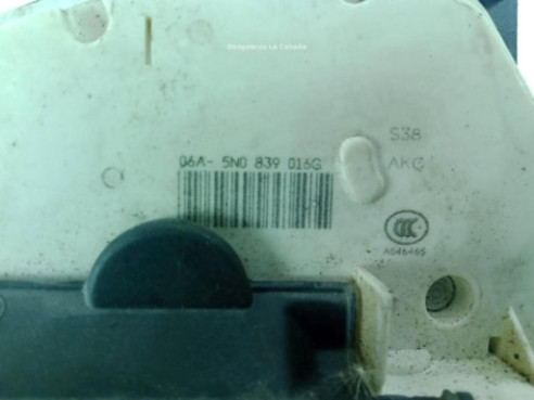 5N0839016G CERRADURA PUERTA LAT TRA DER VW TIGUAN (5N_) |Desguaces La Cabaña