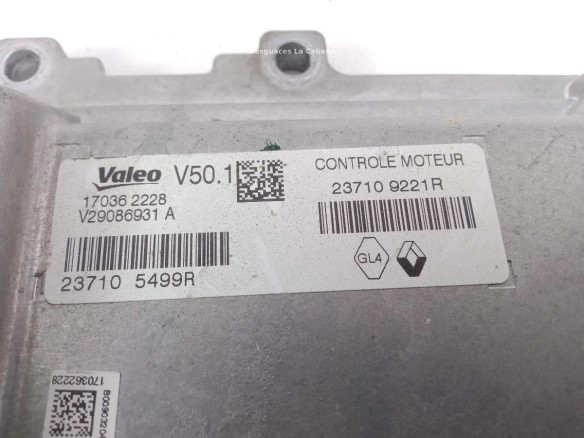 237105499R CENTRALITA MOTOR DACIA SANDERO II |Desguaces La Cabaña