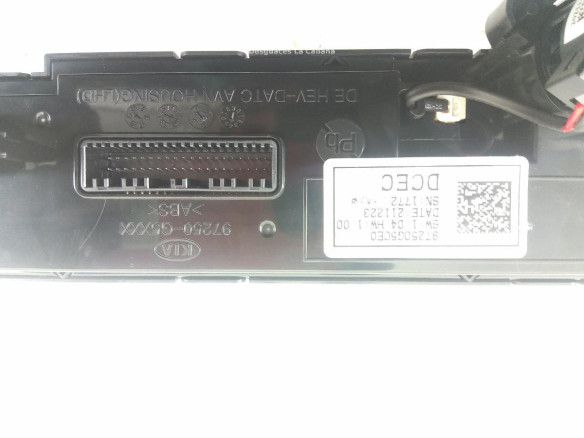 97250G5CE0 MANDO CLIMA KIA NIRO |Desguaces La Cabaña