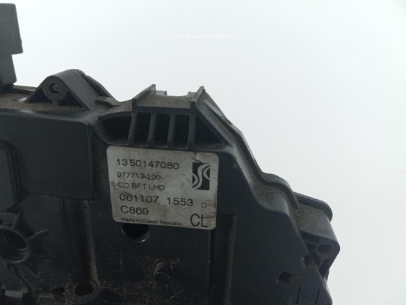 1350147080 CERRADURA PUERTA LAT DEL DER CITROEN JUMPER Furgón |Desguaces La Cabaña