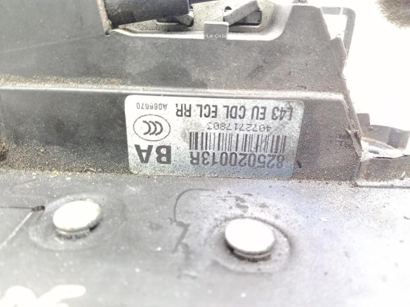 CERRADURA PUERTA LAT TRA DER RENAULT LATITUDE (L70_) |Desguaces La Cabaña