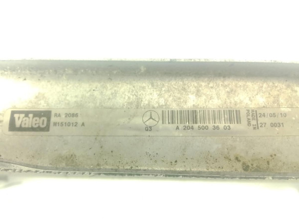 A2045003603 RADIADOR AGUA MERCEDES BENZ CLASE E (W212) |Desguaces La Cabaña