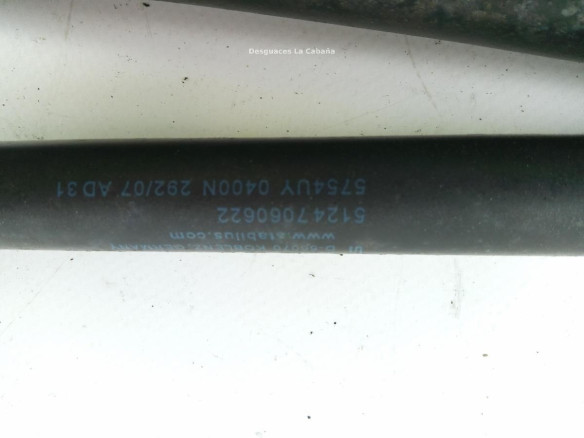 51247060622 AMORTIGUADOR PORTON / TAPA MALETA BMW 1 (E81) |Desguaces La Cabaña
