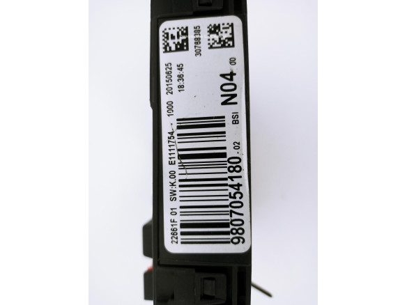 9807054180 CAJA FUSIBLES INTERIOR (BSI) PEUGEOT 308 SW II |Desguaces La Cabaña
