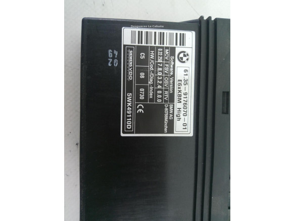 6135917607001 MODULO ELECTRONICO 4 BMW 5 Touring (E61) |Desguaces La Cabaña