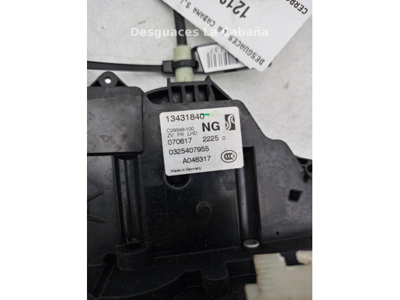 CERRADURA PUERTA LAT DEL DER OPEL CORSA E (X15) |Desguaces La Cabaña