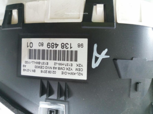 981384898001 CUADRO INSTRUMENTOS PEUGEOT 208 |Desguaces La Cabaña