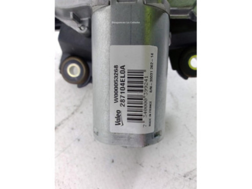 287104EL0A MOTOR LIMPIAPARABRISAS TRA NISSAN QASHQAI II Todo terreno, cerrada (J11, J11_) |Desguaces La Cabaña
