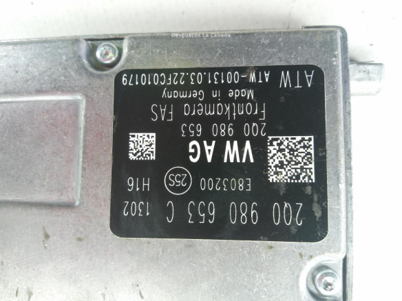 2Q0980653C MODULO ELECTRONICO 4 SKODA SUPERB III Ranchera familiar (3V5) |Desguaces La Cabaña