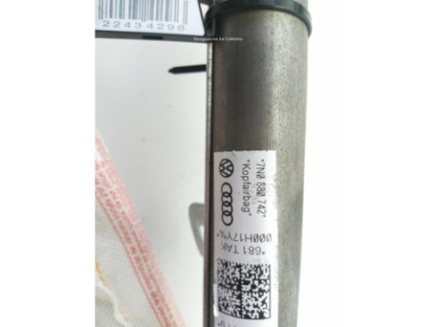 7N0880742 AIRBAG CORTINA DER VW SHARAN (7N1, 7N2) |Desguaces La Cabaña