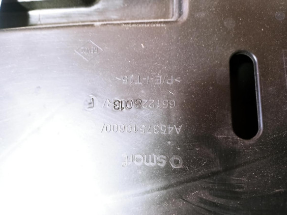 A45375106007 CAPO SMART FORFOUR Fastback (453) |Desguaces La Cabaña