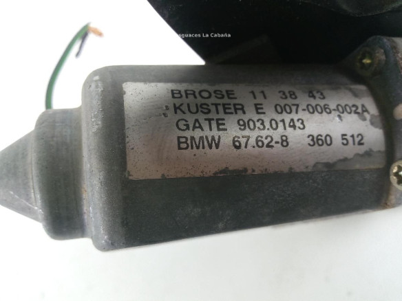 ELEVALUNAS PUERTA LAT TRA IZQ BMW 5 (E39) |Desguaces La Cabaña