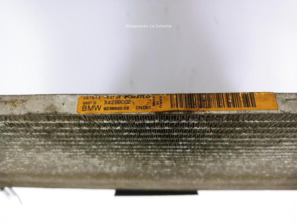 923992002 RADIADOR AIRE ACONDICIONADO MINI MINI COUNTRYMAN (R60) |Desguaces La Cabaña