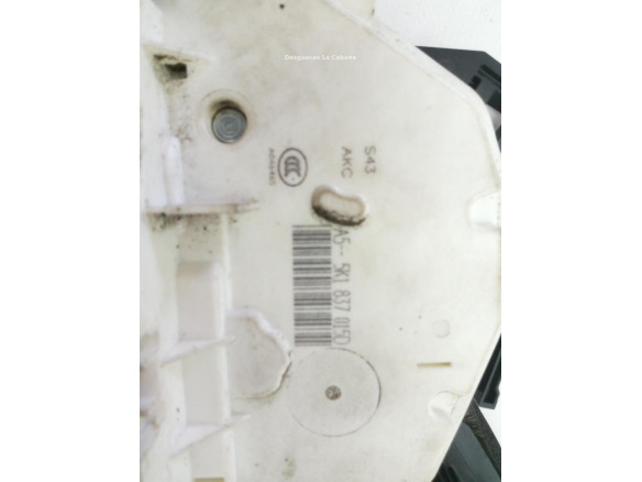 5K1837015D CERRADURA PUERTA LAT DEL IZQ VW GOLF VI (5K1) |Desguaces La Cabaña